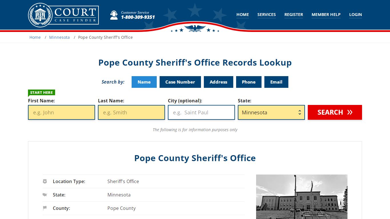 Pope County Sheriff's Office | Glenwood, MN Public Records